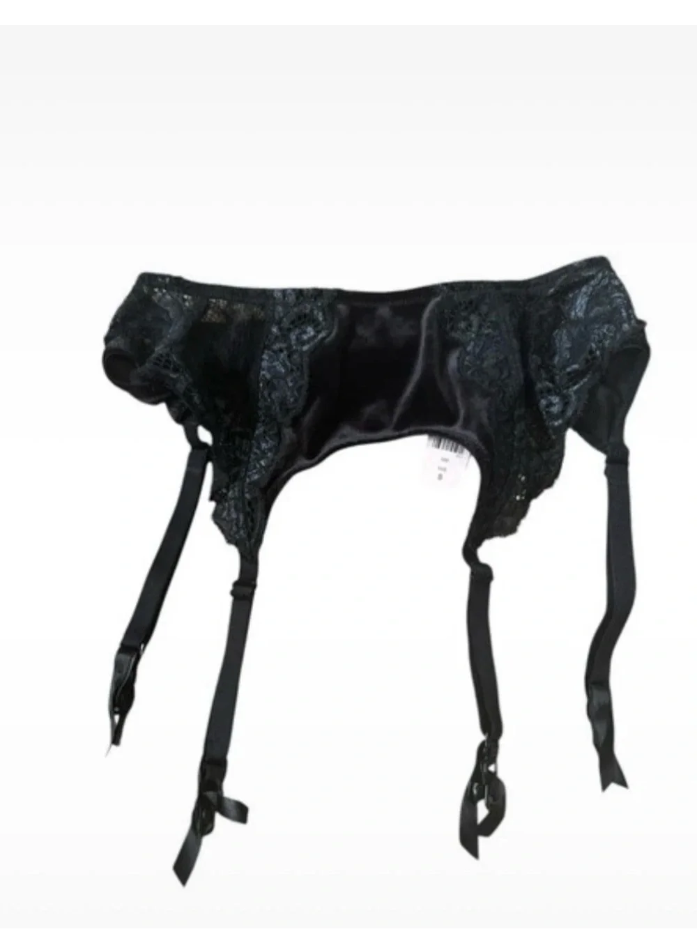 Victoria's Secret Black Lace Detail Garter